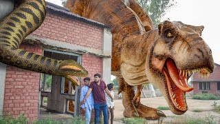 T Rex Vs Snake Part 1  Jurassic Park Fan Made Short Film  T rex Chase [upl. by Coats]