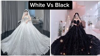 White🤍 Vs Black 🖤  Comment Your Favourite Colour [upl. by Naamann]