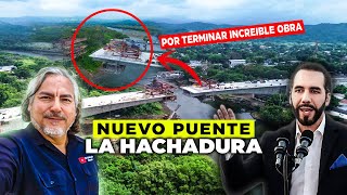 Imparable Nayib Bukele construye mega puente moderno en frontera con Guatemala elsalvador 🇸🇻 [upl. by Rramal449]