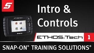 Introduction amp Controls  ETHOS® Tech Pt 17  Snapon Training Solutions® [upl. by Feucht]