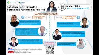 Sosialisasi Penerapan dan Peninjauan Formularium Nasional Hari2 [upl. by Ribak]