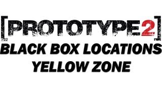 Prototype 2 Collectibles Walkthrough  ALL Black Box Locations in Yellow Zone [upl. by Airotal]