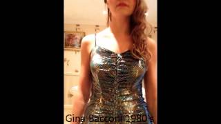 1980s Vintage Gina Bacconi Stunning Silver Dress  Size 10 [upl. by Ardin358]