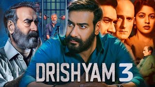 Drishyam 3 Full Movie  Ajay Devgn  Tabu  Akshaye Khanna  Mohanlal  Ishita  Facts and Details [upl. by Akinod]