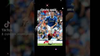 DAVIE WEIR  GLASGOW RANGERS [upl. by Mat997]