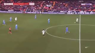 Remontada valencia vs getafe copa del rey 2019 toco en hugo duro [upl. by Rehpotisrhc910]