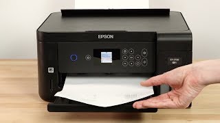 Epson WorkForce ET2750 Cleaning the Print Head [upl. by Haymo444]