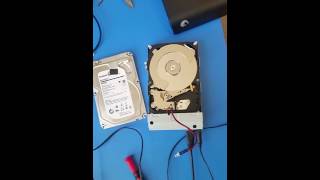 Seagate 3TB hard drive click of death  ST3000DM001 9SEAN3500 [upl. by Ainafets]