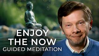 The Art of Presence  Eckhart Tolle  A Guided Meditation [upl. by Nosilla]