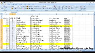 HOW TO ARRANGE STUDENT RECORD ACCORING TO NAMES Alphabetical order [upl. by Neelehtak]