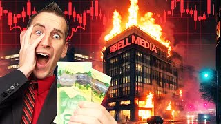 Canadian Dividend Stock Crashing  Bell Media TSE BCE [upl. by Enaasiali]