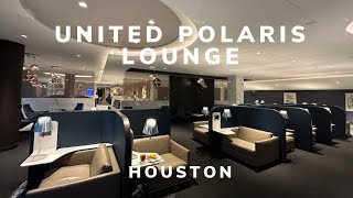 United Polaris Lounge Review  Houston IAH [upl. by Aylmar570]