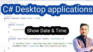 How to Show Date amp Time CNet WinForms [upl. by Baum]