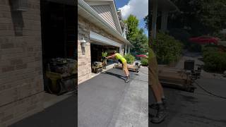 How to repair an asphalt driveway [upl. by Dadivitan495]