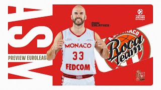 Preview EuroLeague 2425  AS Monaco 1618 [upl. by Ahsela]