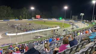 Street Stock Feature Plymouth Motor Speedway pontiusfamilyracing thepfrexperience PART 7 [upl. by Kilian]