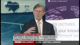 UK Parliament Open Lecture  Parliaments relationship with Europe [upl. by Rimisac]