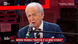 Memo Remigi canta quotIo ti darò di piùquot  BellaMa 02022024 [upl. by Asa]