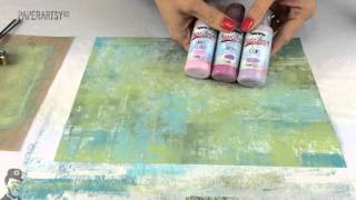 Fresco Chalk Acrylic Brayer Backgrounds 2 [upl. by Eberle]