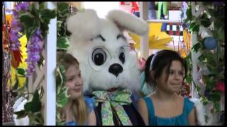 Easter Bunny arrives at Mount Berry Square Mall for month long visit [upl. by Breskin329]