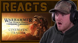 WARHAMMER The Horus Heresy Cinematic Trailer Royal Marines Reacts [upl. by Nuj68]