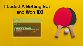 I Coded A Betting Bot and Won 11X [upl. by Aiciruam]