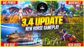 BGMI 34 UPDATE IS HERO SOLO VS SQUAD RUSH GAMEPLAY srealthmodegamer1 [upl. by Annadiana]