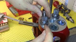 Setting up Hornady pistol dies [upl. by Atikram]