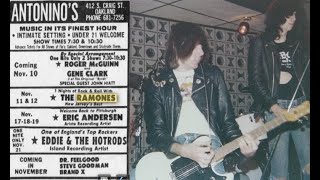 RAMONES  ANTONINOS NOV 12 1977 [upl. by Macpherson]