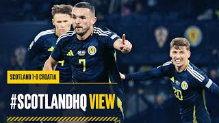 A Vital Three Points at Hampden  Scotland 10 Croatia  ScotlandHQ View Highlights [upl. by Asiulana]