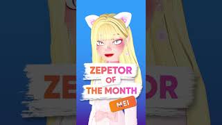 ZEPETOR of the Month Meet MEI who experts in creating tutorials items and maps💖 Shorts [upl. by Cheyney]