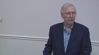 Senate GOP leader Mitch McConnell appears to freeze up again this time at a Kentucky event [upl. by Alison920]