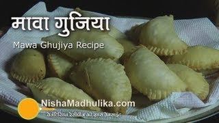 Gujiya Recipe  Mawa Gujiya Recipe  How to make Gujiya [upl. by Adohr]