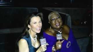 NewYorkFashionTimes Alicia Arden interviews Luenell at Rolling Stone Pre BET Awards Party [upl. by Perdita]