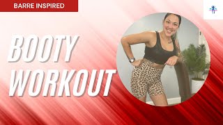 Barred Booty Workout  25 Minutes  Barre Inspired Booty Routine to Tone and Tighten [upl. by Eusebio15]