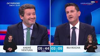 André Ventura desmascara Rui Rocha quotÉ contra o aumento das pensõesquot [upl. by Letisha]