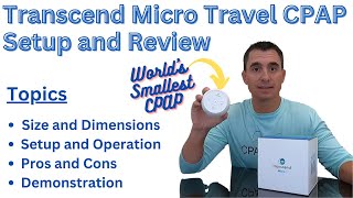 ResMed AirMini Auto Travel CPAP Machine Review [upl. by Yerroc803]