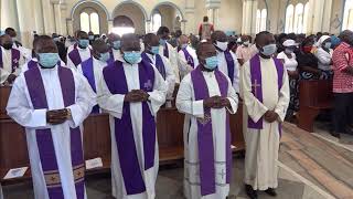 Requiem Mass for the late Fr Emmanuel Mumba SJ  St Ignatius Parish Lusaka  Zambia [upl. by Jaenicke]