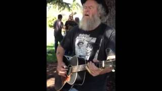 Walker T Ryan playing the blues in Eugene [upl. by Naloj518]