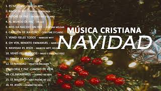 MÚSICA CRISTIANA DE NAVIDAD  ROJO MARCOS WITT  CHRISTINE DCLARIO [upl. by Maleeny227]