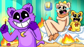 Poppy Playtime 4 Animation  CATNAP REVENGE ON his FAMILY SAD STORY  Poppy Playtime SM [upl. by Pierro]