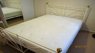 IKEA Latex mattress Unpacking in a Few Minutes [upl. by Eidurt]