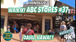 Waikiki ABC Store 37 Oahu Hawaii [upl. by Aicirtal355]