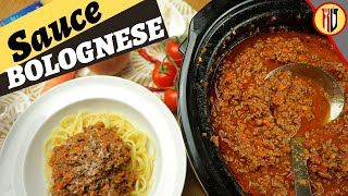 Easy Bolognese Sauce made in crock pot [upl. by Enitram734]