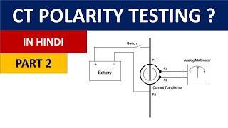 Current Transformer Polarity Testing PART 2 CT Polarity Testing [upl. by Beltran26]