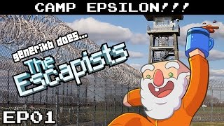 The Escapists Gameplay S07E01  quotBdubs is STRONG but DUMBquot Camp Epsilon Prison [upl. by Anilatsyrc]