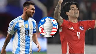 Argentina vs Chile  Copa América 2024 prediccion [upl. by Crichton]