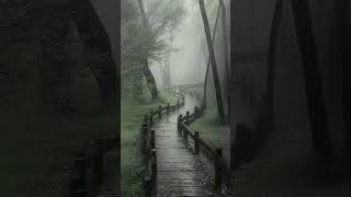 The Calm Before the Storm –9 Seconds of Rainrain heavyrainandthundersoundsforsleeping rainsounds [upl. by Rafi167]