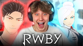 QROW VS WINTER  RWBY Volume 3 Episode 34 Reaction [upl. by Drolyag]