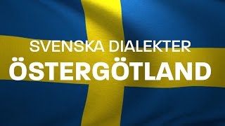 Svenska Dialekter – Östgötska – Östgötsk dialekt Voice To Me [upl. by Haakon]